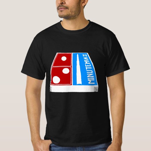 Minuteman Lieferung in 30 Minuten oder weniger T-Shirt (Vorderseite)