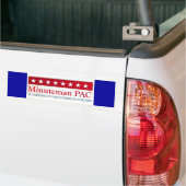 Minuteman PAC Autoaufkleber (Auf Lkw)