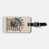 Minuteman Patriot Gepäckanhänger (Vorderseite horizontal)
