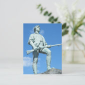 Minuteman Postkarte (Stehend Vorderseite)