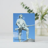 Minuteman Postkarte (Stehend Vorderseite)