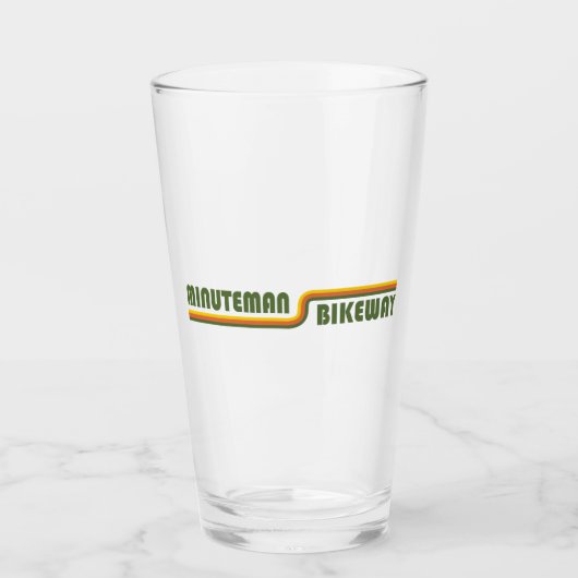 Minuteman-Radweg Boston Massachusetts Glas (Vorderseite)