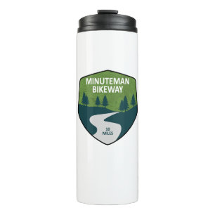Minuteman-Radweg Boston Massachusetts Thermosbecher