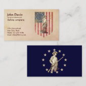 Minuteman Visitenkarte (Vorne/Hinten)