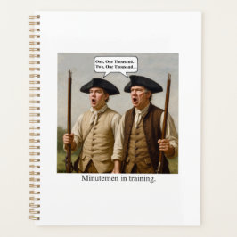 Minutemen in der Ausbildung. Planer