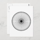 Minutenrad Postkarte (Vorne/Hinten)