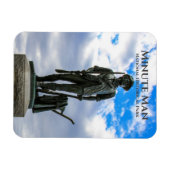 Minutenstatue, Minute Man National Hist. Park Magnet (Horizontal)