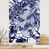 Minutenstruktur Poster (Küche)