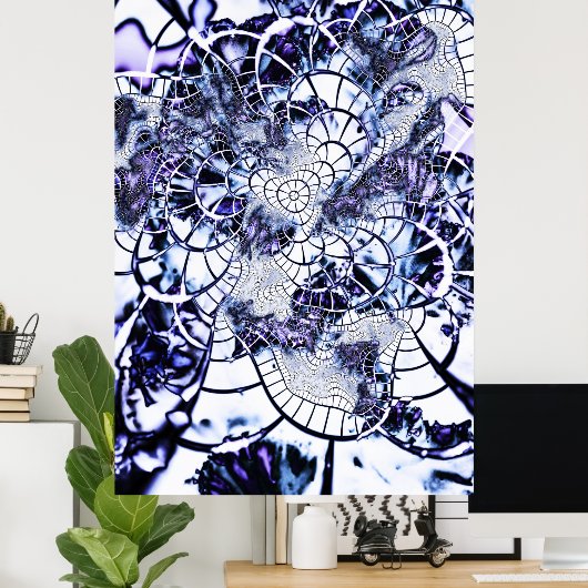 Minutenstruktur Poster (Heimbüro)