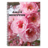 MINUTES Notebook speziell für Ihren Namen Admin As Notizblock (Vorderseite)