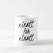 Minutt für minutt kaffeetasse (Mittel)