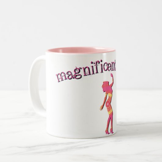 Minx Zweifarbige Tasse (Vorderseite Links)