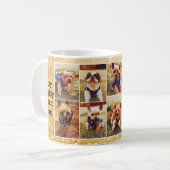 Miny Mighty DREAM Team Tasse - Gold Background (Vorderseite Links)