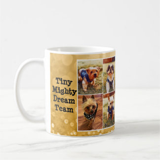 Miny Mighty DREAM Team Tasse - Gold Background