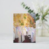 Minyan Postkarte (Stehend Vorderseite)