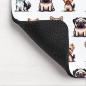 Minydogs pixelart Mousepad (Ecke)