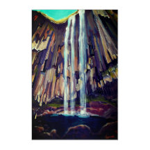 MINYON FALLS - ACRYLIC MALERIERUNG