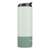 Minz-Farbblock Thermosbecher (Nach links gedreht)