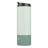 Minz-Farbblock Thermosbecher (Nach rechts gedreht)