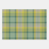 Minz-Geschenkpapier Flachblatt-Set aus 3 Geschenkpapier Set (Vorderseite 2)