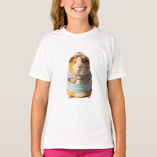 Minz Pullover Meerschweinchen Kinder (Vorderseite)