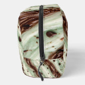 Minz-Schokoladen-Chip-Milchshake-Marmor-Design Waschbeutel (Rechts)