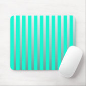 Minz- und Silberstreifen Mousepad (Mit Mouse)
