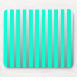 Minz- und Silberstreifen Mousepad