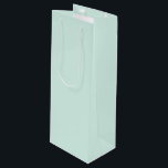 Minz Wolke Geschenktüte Für Weinflaschen<br><div class="desc">🌿 Minzwolke</div>