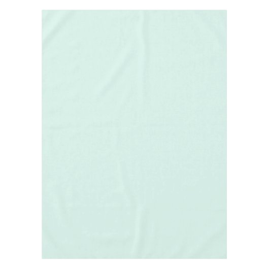 Minz-Wolke Tischdecke (Vorderseite)