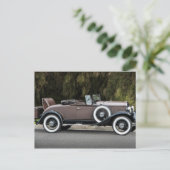 Minzalter Wagen Postkarte (Stehend Vorderseite)