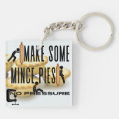 Minzbacken herstellen - KEIN DRUCK Schlüsselanhänger (Rückseite)