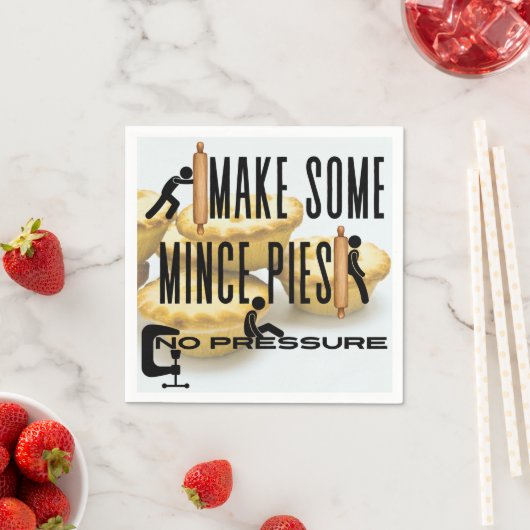 Minzbacken herstellen - KEIN DRUCK Serviette (Beispiel)