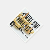 Minzbacken herstellen - KEIN DRUCK Serviette (Ecke)