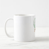 Minzballoncremeschleifenträume Kaffeetasse (Links)