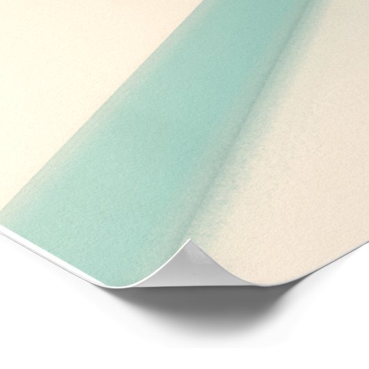 Minzbecken Poster (Ecke)