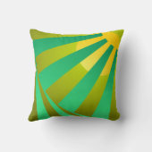 Minzblätter über Honigmelonen schwimmen in Chartre Kissen (Rückseite)