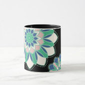 Minzblüten-Mandala-Tasse Tasse (Zentrum)