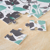 Minzbraun-Blume blüht Puzzle (Seite)