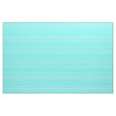 Minzcreme und Aqua-farbenes, gestreiftes Muster Stoff (Fat Quarter (45,7 x 55,9 cm))