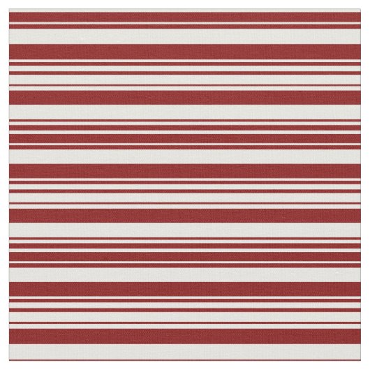 Minzcreme und Maroon-Muster Stoff (Nahaufnahme)