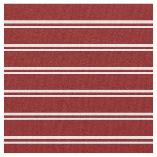 Minzcreme und Maroon-Muster Stoff (Nahaufnahme)