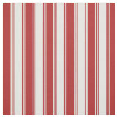 Minzcreme und rotes Muster Stoff (Muster)