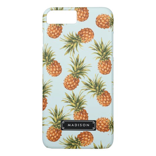 Minze Ananas Personalisiert Case-Mate iPhone Hülle (Rückseite)