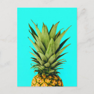 Minze Ananas Top Postkarte