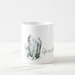 Minze Aqua Kristalle Traum Kaffeetasse