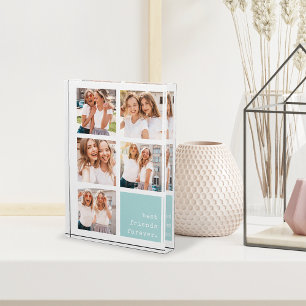 Minze Best Friends Forever Collage Fotoblock