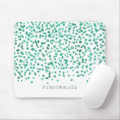 Minze blenden Confetti Mousepad (Mit Mouse)