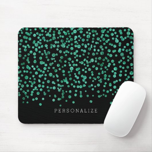 Minze blenden Confetti Mousepad (Mit Mouse)
