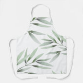 Minze Botanical Simple Schürze (Vorderseite)
